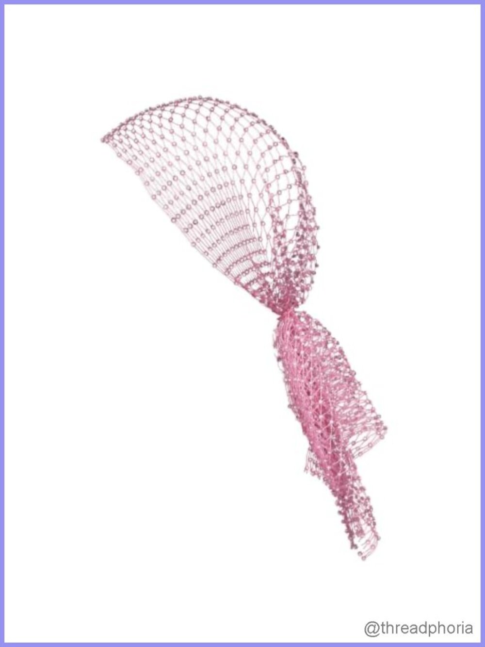 Women's Sparkly Rhinestone Head Scarf Stretchy Mesh Party Headwrap
